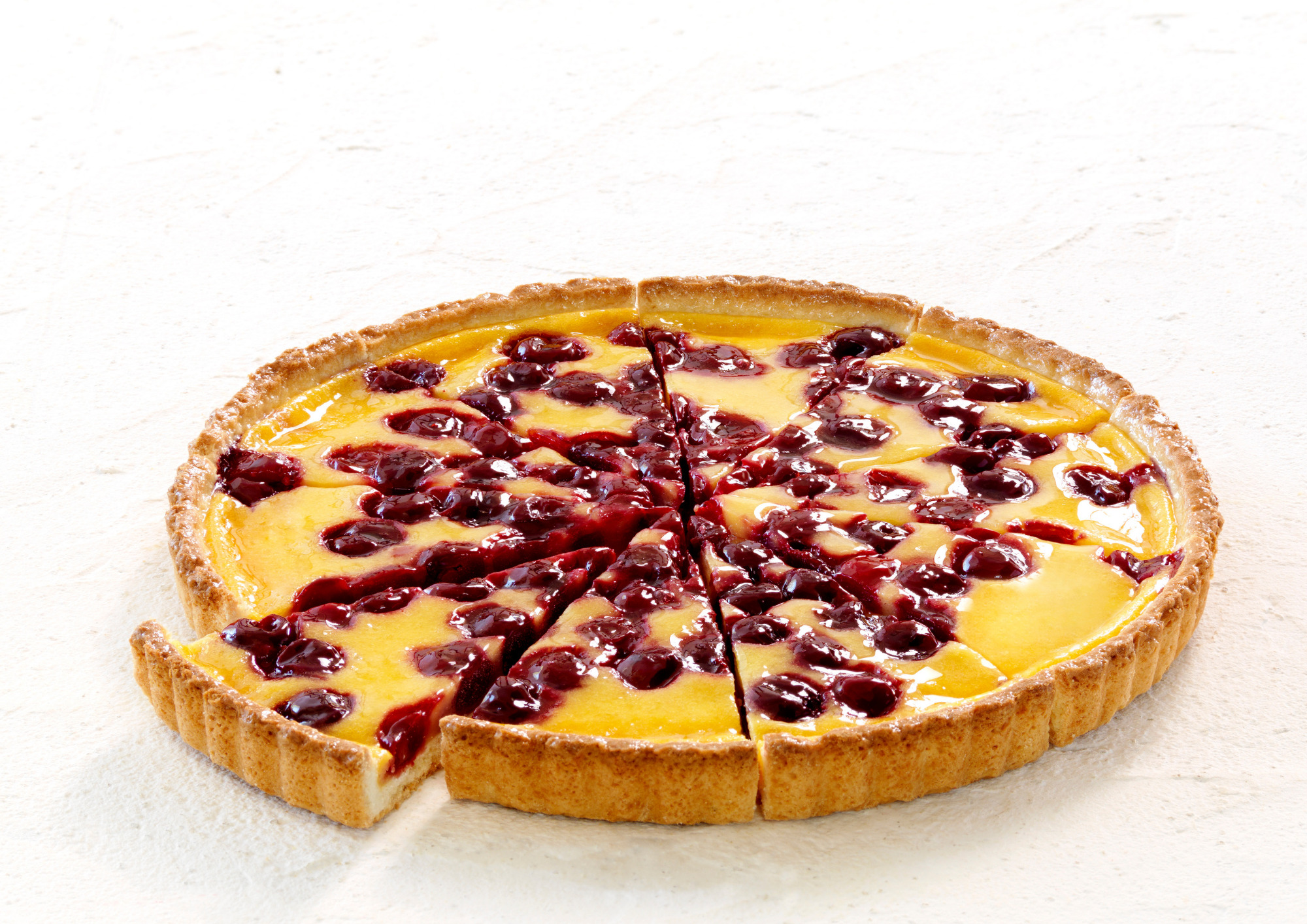 Precut Morello Cherry Tart