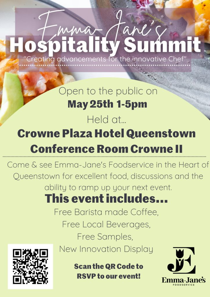 Emma Janes Hospitality Summit INfo Page Poster - Emma-Jane's