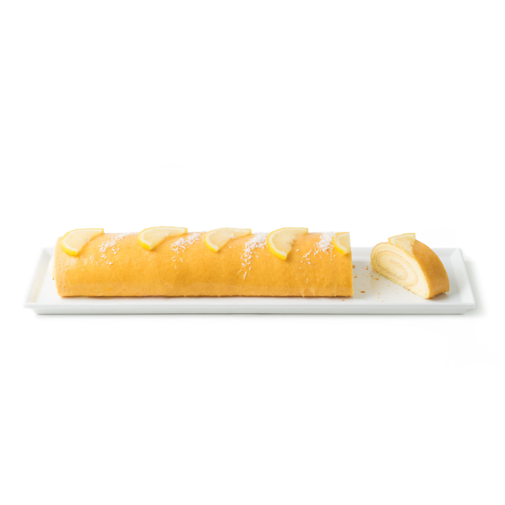 Lemon Rolle Dessert Log